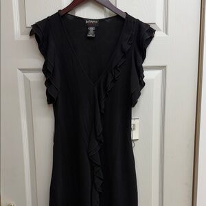 HOTTEMPERED Black with Ruffles top